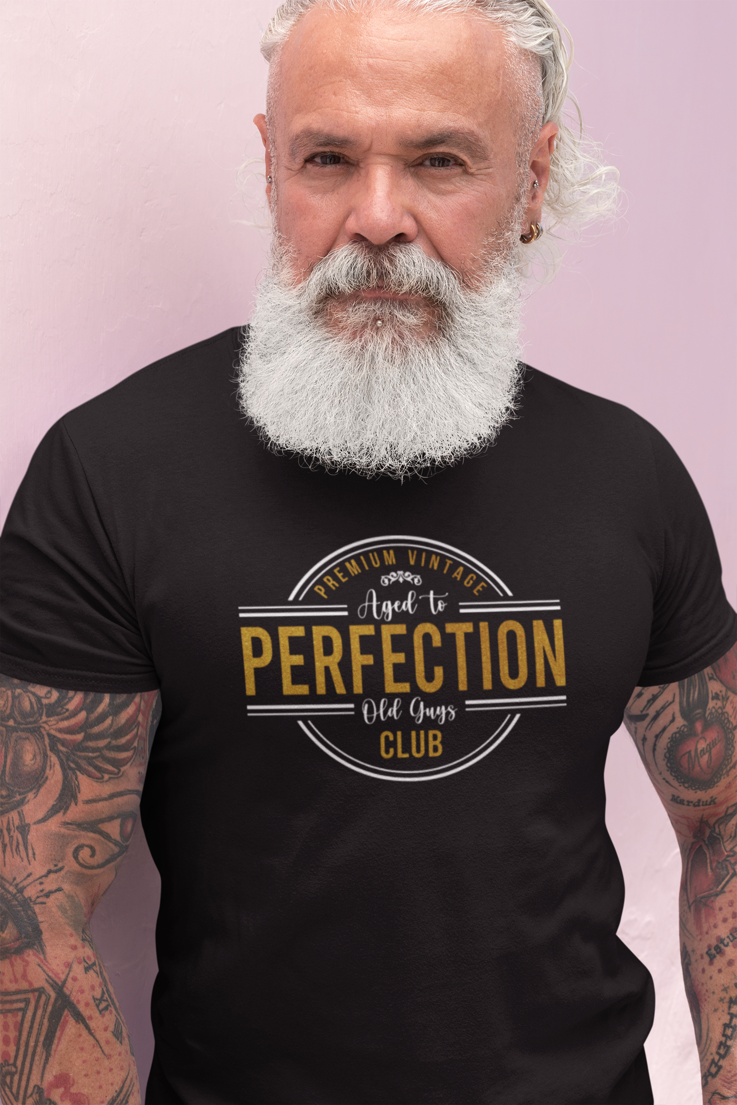 Aged To Perfection - Old Guys Club T-shirt