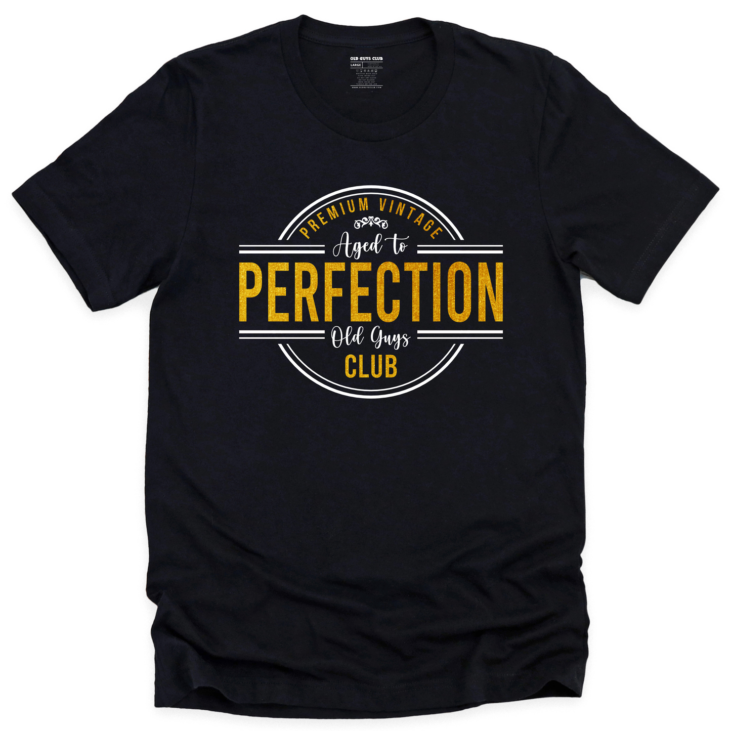 Aged To Perfection - Old Guys Club T-shirt