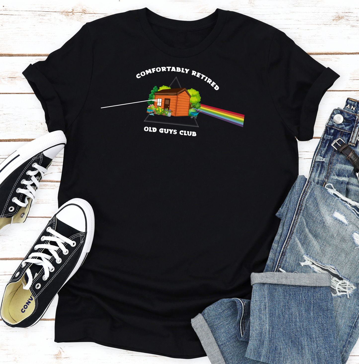 Comfortably Retired - Pink Floyd - T-shirt