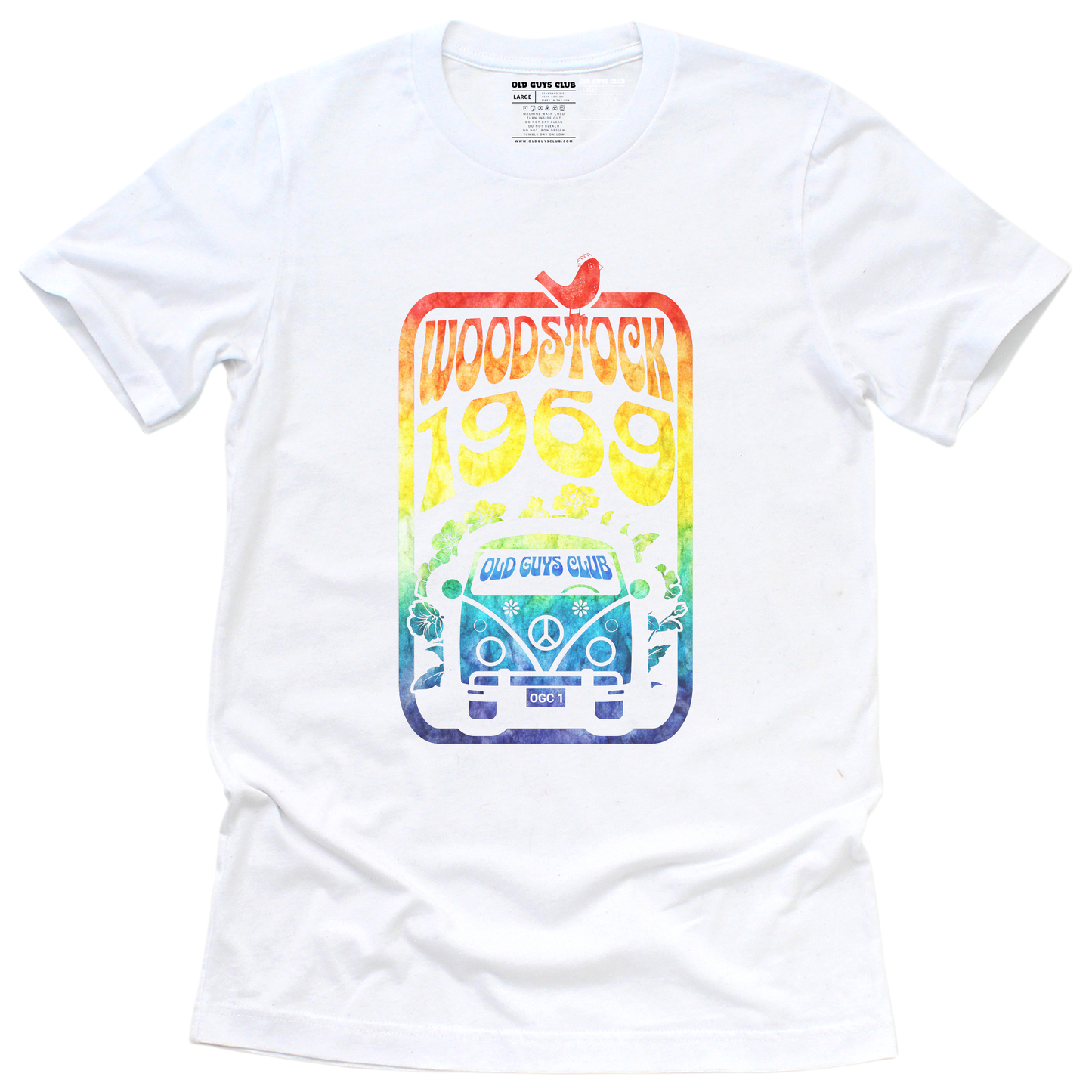 Love and Peace - Woodstock - T-shirt