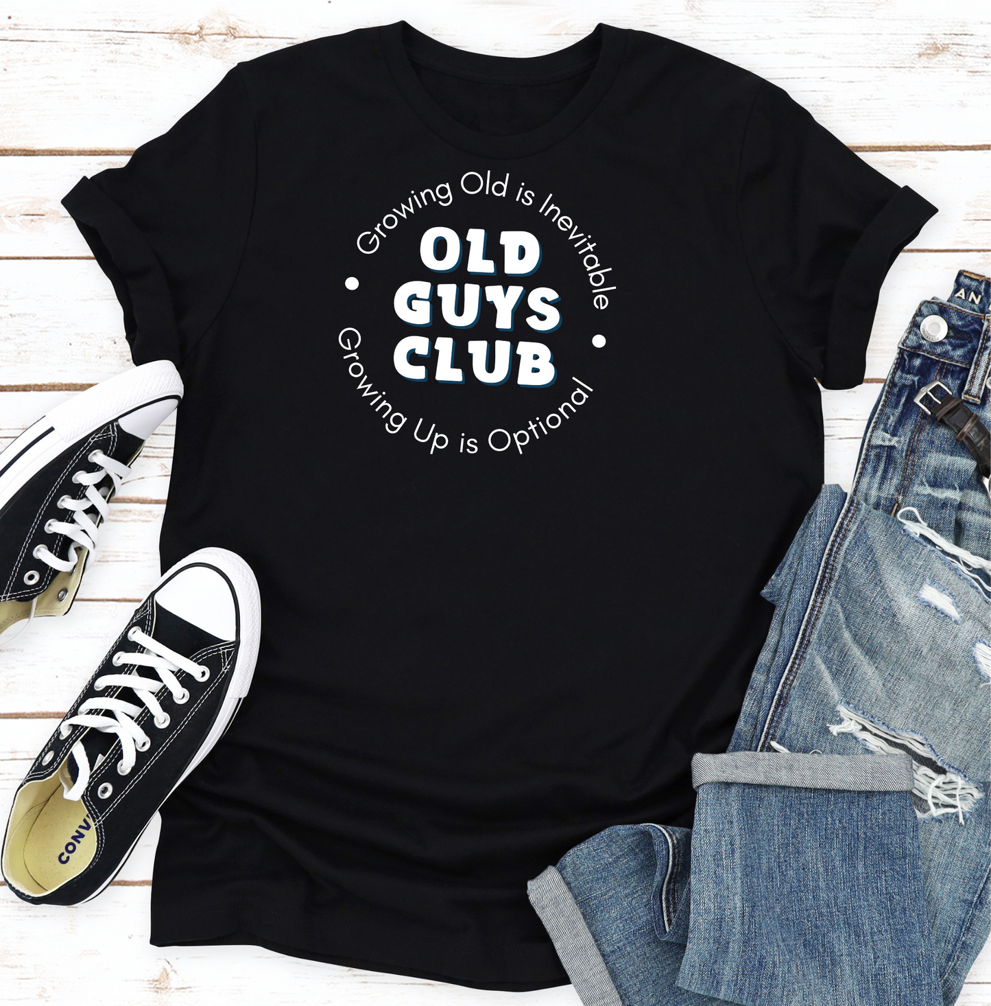 Growing Up is Optional - T-shirt